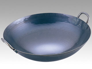 山田 鉄 打出広東鍋36cm画像