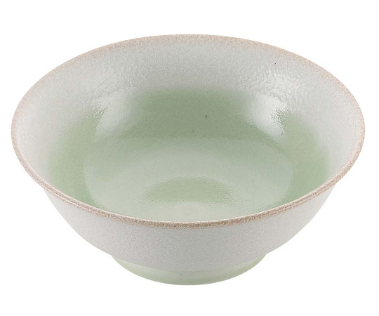 磁器 中華食器 釉彩若草 高台丼 6.8寸（φ212）画像