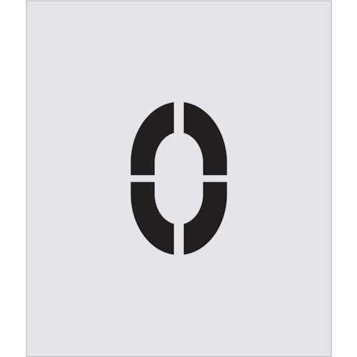 ｽﾃﾝｼﾙ 0 文字ｻｲｽﾞ150×90mm 1枚画像