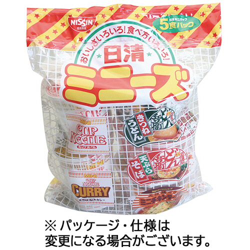 日清ﾐﾆｰｽﾞ[東] 5種 1ｾｯﾄ(30食:5食×6ﾊﾟｯｸ)画像