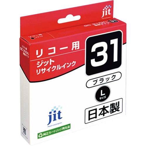 リサイクルインク　ＧＣ３１ＫＨ　ブラック画像