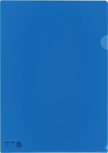 クリヤーホルダーＡ４　アオ×５画像