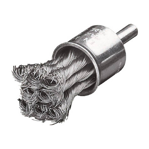 軸付ﾉｯﾄ型ｴﾝﾄﾞﾌﾞﾗｼ φ22 高張度鋼線 0.35 1個画像