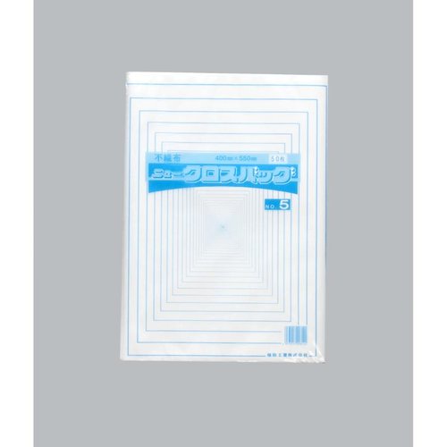 不織布平袋 ニュークロスバッグ No.5 福助工業 [ケース販売]画像