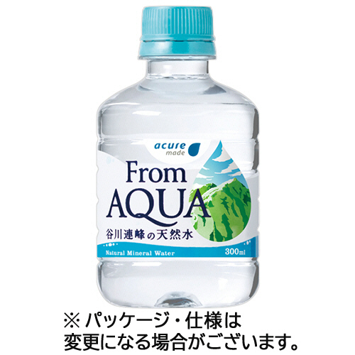 ﾌﾛﾑｱｸｱ 谷川連峰の天然水 300mL ﾍﾟｯﾄﾎﾞﾄﾙ 1ｹｰｽ(24本)画像