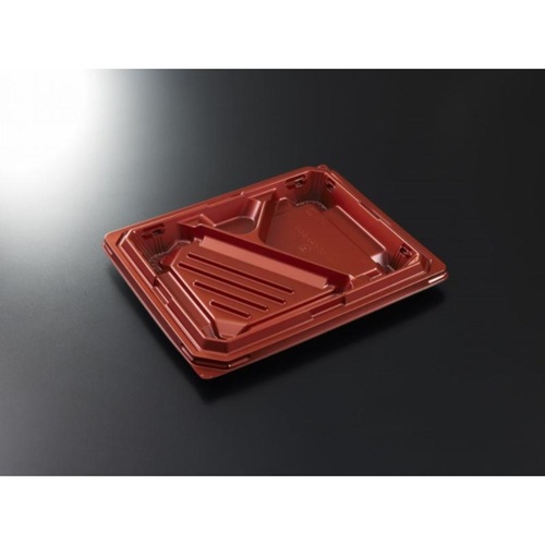 中央化学 弁当容器 CT 宝台膳 23-19L メタDR 本体画像