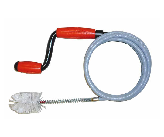 回転パイプクリーナー　ブラシ付画像