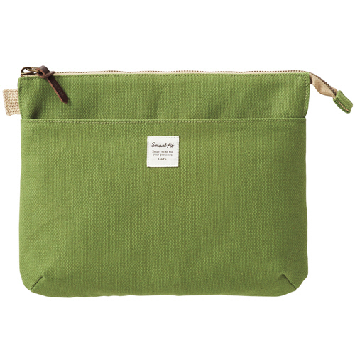 SMART FIT DAYS ｻｺｯｼｭﾎﾟｰﾁ (L) ｸﾞﾘｰﾝ 1個画像