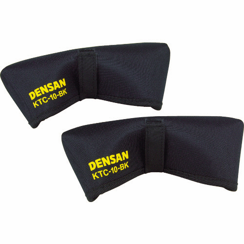 ﾃﾞﾝｻﾝ ｷｬﾀﾂﾄｯﾌﾟｶﾊﾞｰ ﾌﾞﾗｯｸ 1組(2個)画像