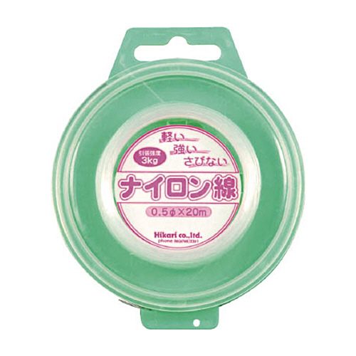 ナイロン線　透明　1巻画像