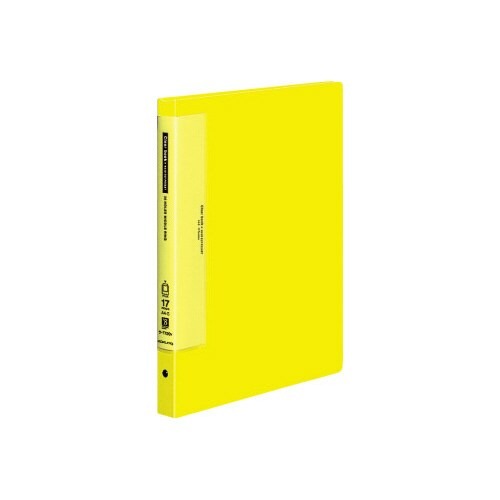 クリヤーブック替紙式黄Ａ４縦背幅２７ｍｍ画像