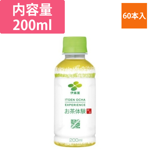 お茶体験　200ml　60本画像