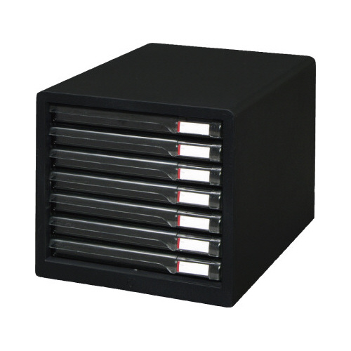 レターケーススリムタイプ７段　ダークグレー画像