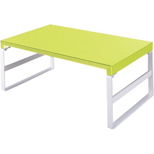 机上台　ハイタイプ　幅３９０ｍｍ　黄緑画像