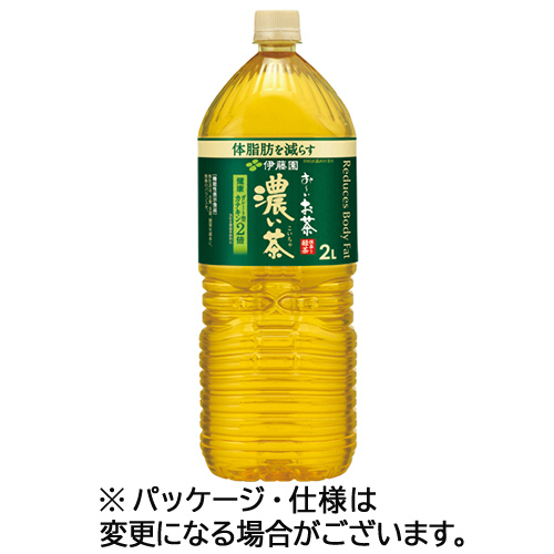 おーいお茶 濃い茶 2L ﾍﾟｯﾄﾎﾞﾄﾙ 1ｹｰｽ(6本)画像