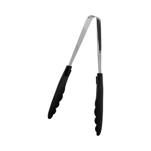抗菌耐熱ストッパー付　マルチトング小　ブラック×3画像