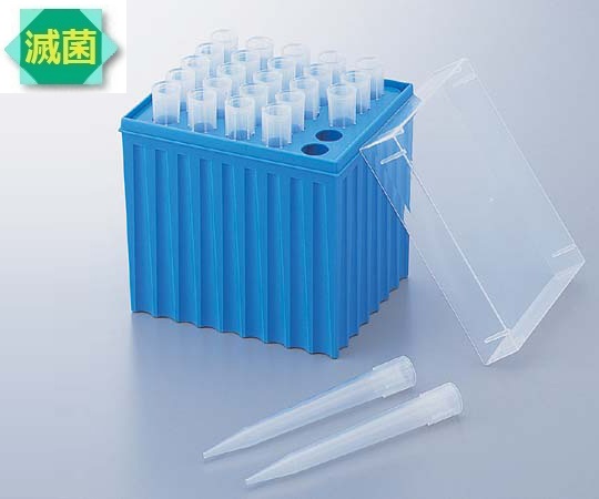 ピペットチップ　25本／滅菌ラック×10ラック画像