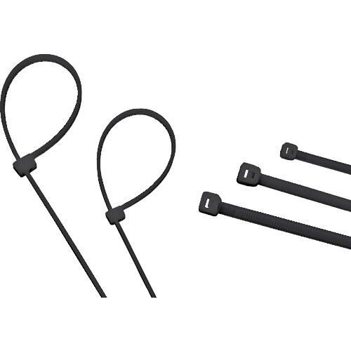 ｹｰﾌﾞﾙﾀｲ 耐候性 幅7.8×長さ364mm 最大結束Φ105mm 黒 1袋(50本)画像