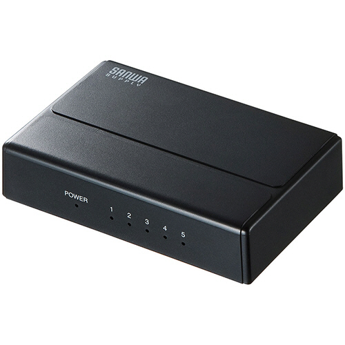 ｷﾞｶﾞﾋﾞｯﾄ対応 ｽｲｯﾁﾝｸﾞﾊﾌﾞ 5ﾎﾟｰﾄ･ﾏｸﾞﾈｯﾄ付き 1台