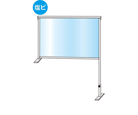 カウンターパーテーション　600×900mm　（塩ビ仕様）画像
