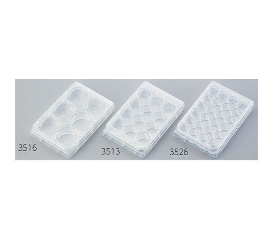 マルチプルウェルプレート 6ウェル 平底 1箱（1枚×50袋入）画像