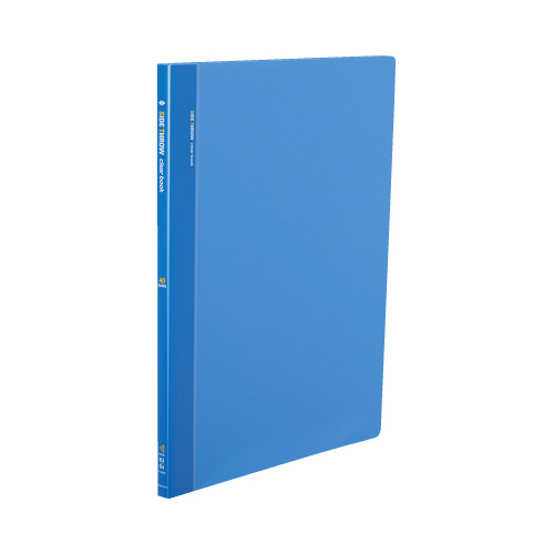 クリヤーブック固定式・横入　B4縦　40P　青X3画像