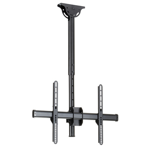 薄型液晶ﾃﾚﾋﾞ天吊り金具 32-75型 VESA規格対応 ﾌﾞﾗｯｸ 1台