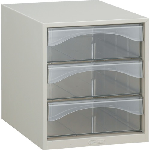 ﾚﾀｰｹｰｽ A4深型3段 1台画像