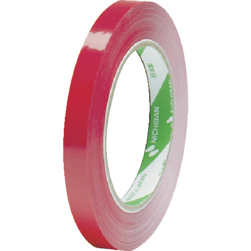 ﾊﾞｯｸﾞｼｰﾘﾝｸﾞﾃｰﾌﾟ赤 12mmX100m 1巻