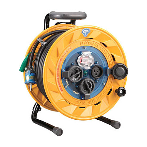 防雨型ﾘｰﾙ30mｺﾝｾﾝﾄ穴3個 漏電過負荷短絡保護兼用型遮断機付 1台画像