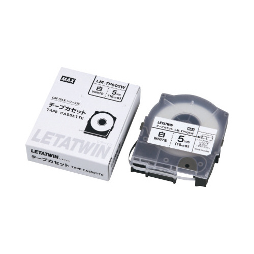 レタツイン用テープカセット　ＬＭ－ＴＰ５０５Ｗ　白