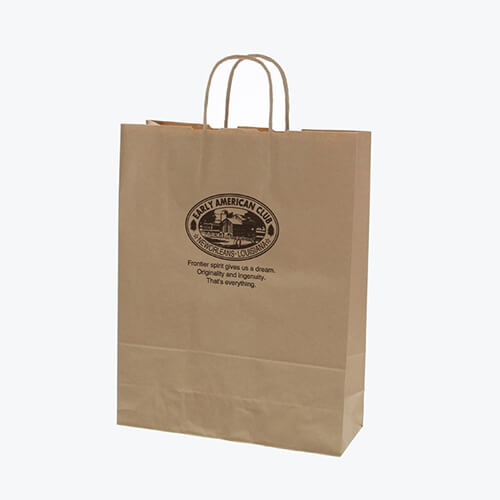 手提げ紙袋（アメリカンクラブ・丸紐・幅320×マチ115×高さ410mm）画像