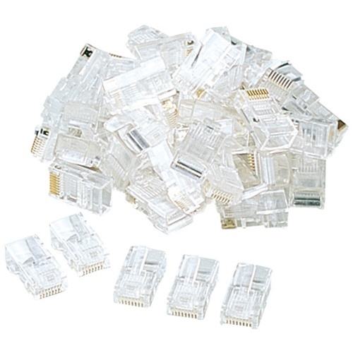RJ-45コネクタ　より線用　1パック(100個)