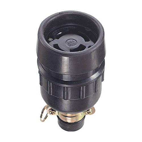 引掛防水ｺﾈｸﾀｰﾎﾞﾃﾞｰ 接地3P20A250V 1個画像