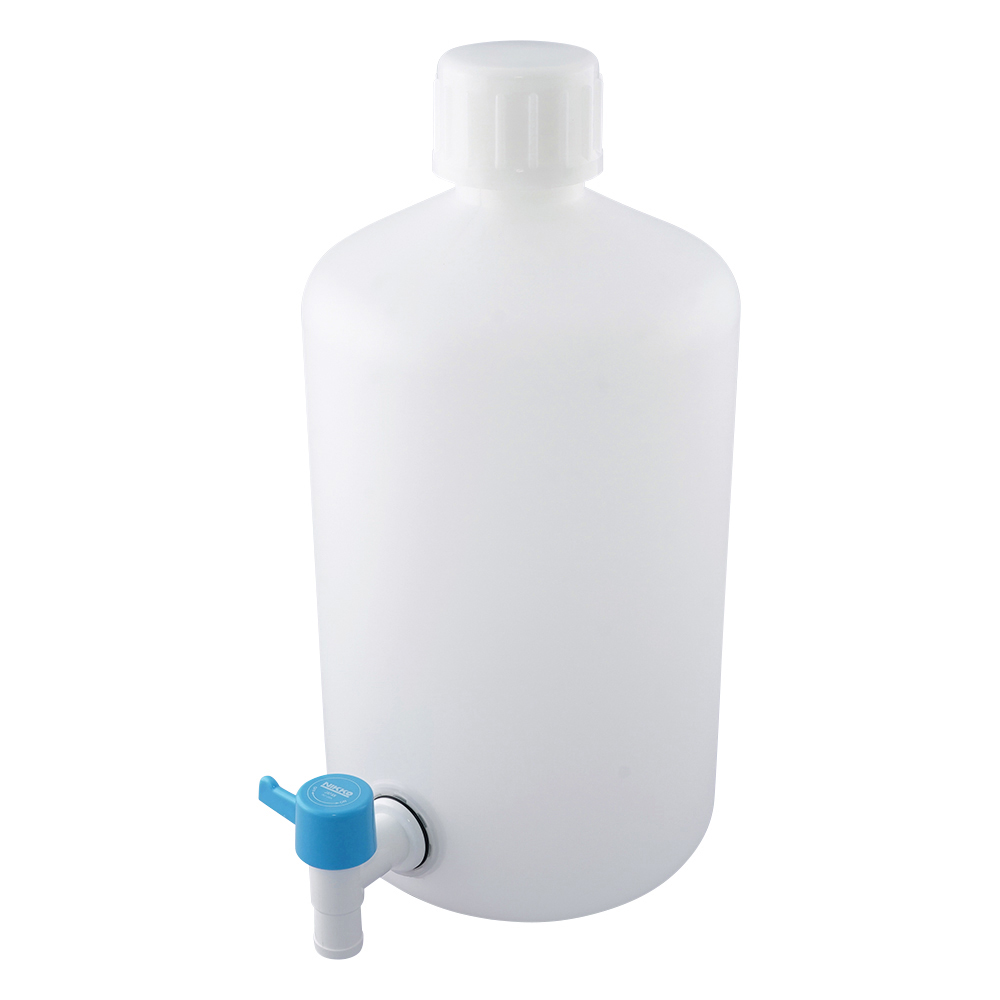 レバーコック付瓶 細口丸型 5L 1個画像