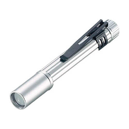 ｱﾙﾐLEDﾗｲﾄ 1球 10ﾙｰﾒﾝ ﾍﾟﾝﾀｲﾌﾟ ｼﾙﾊﾞｰ 1個