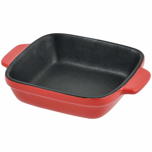 グラタン皿 角型 19cm フッ素加工 皿 プレート 耐熱皿 陶磁器 食器画像