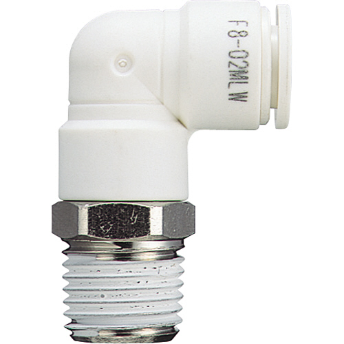 ﾀｯﾁｺﾈｸﾀｰﾌｧｲﾌﾞ ﾒｲﾙｴﾙﾎﾞ W(白)6mm･M5×0.8 1個画像