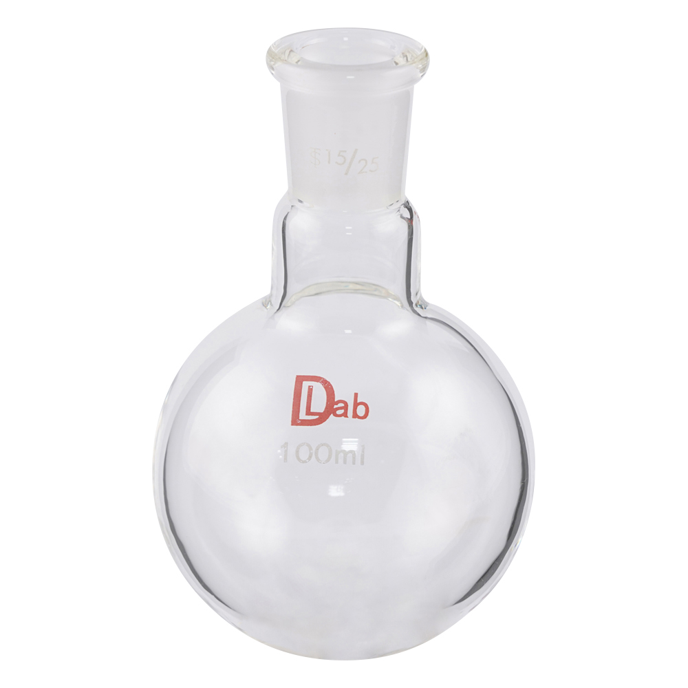 共通摺合丸底フラスコ（硼珪酸ガラス-1）　100mL　15/25画像