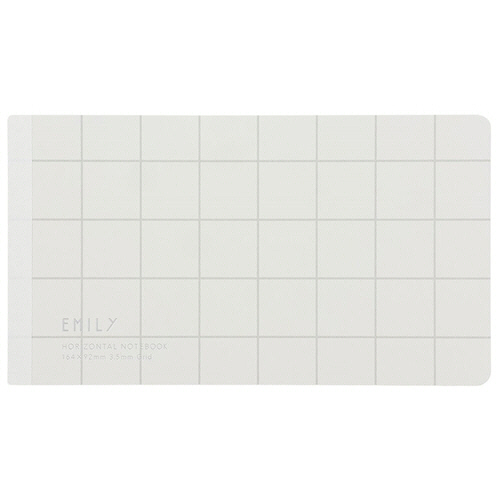 EMILy 横長ﾉｰﾄ ｼﾛ 1ｾｯﾄ(5冊)画像