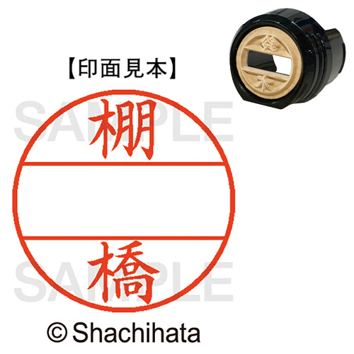 ﾃﾞｰﾀｰﾈｰﾑEX12号 ﾏｽﾀｰ部(印面) 既製 棚橋 1個画像