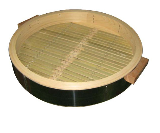 18-0　中華セイロ　ステンレス枠　身（手付）51cm画像