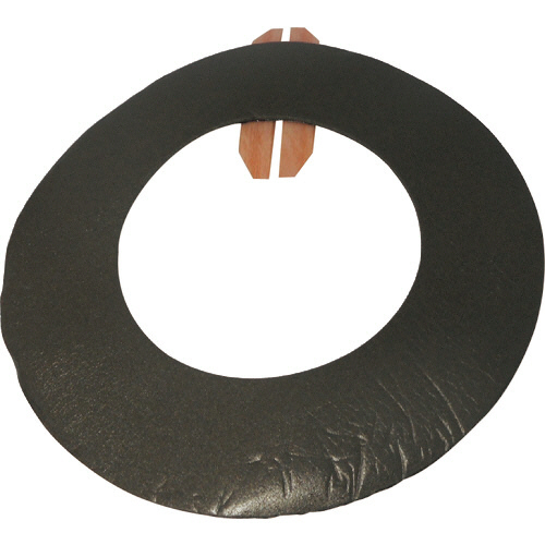 LSﾊﾟｲﾌﾟｽﾊｯﾄ 厚さ2.5×外径240×内径135mm ﾌﾞﾗｯｸ 1ﾊﾟｯｸ(20枚)画像