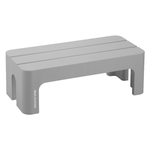 ステップ 台 踏み台 squ＋ デコラステップ L 幅59cm 高さ20cm ライトグレー画像