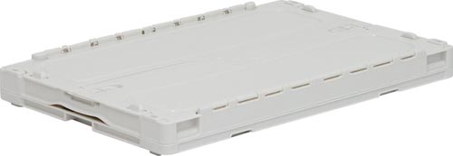 カラーオリコン　75L　オフホワイト 柔らかなオフホワイトのボディで、正面に大きな開口部がある状態