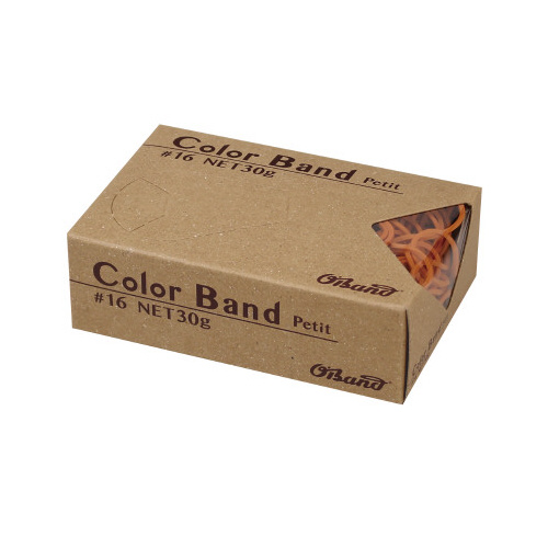 オーバンド　カラープチ３０ｇ箱　オレンジ　５箱画像