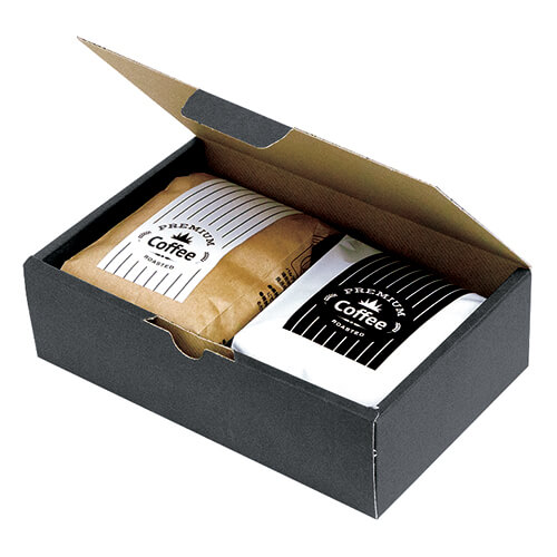 インナーガゼット袋兼用ギフト箱　２Ｐ　紺画像