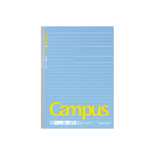 キャンパスノートセミＢ５（幅広ドット罫）Ｕ罫画像