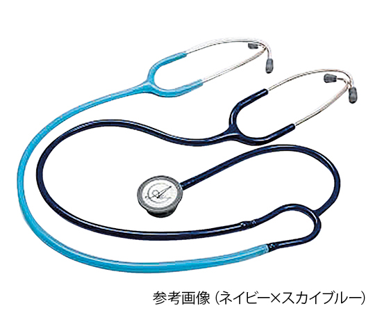 エンジェルナーススコープ　教育用ステート 新生児用 (ネイビー×スカイブルー)　スナップオン仕様画像