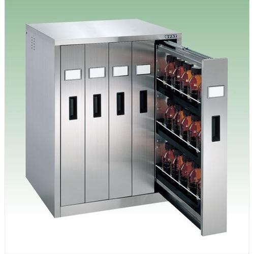 ステンレス薬品保管庫（バーチカルタイプ）　ＳＵ－５ＢＳ